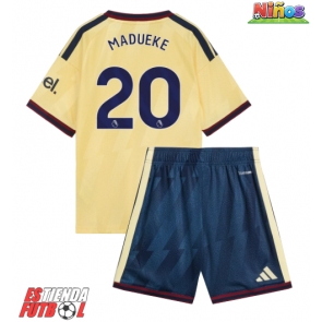 Arsenal Noni Madueke #20 Tercera Equipación Niños 2026-27 Manga Corta (+ Pantalones cortos)